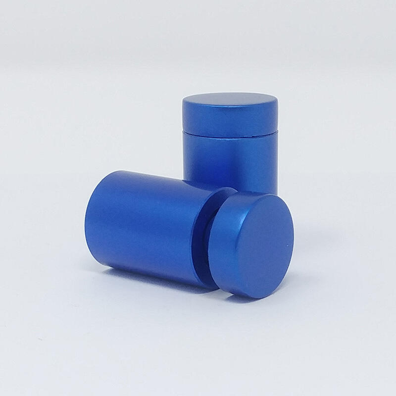 Blue Threaded Standoffs – ∅ 18.5mm (3/4″) Projection 25mm (1″) 