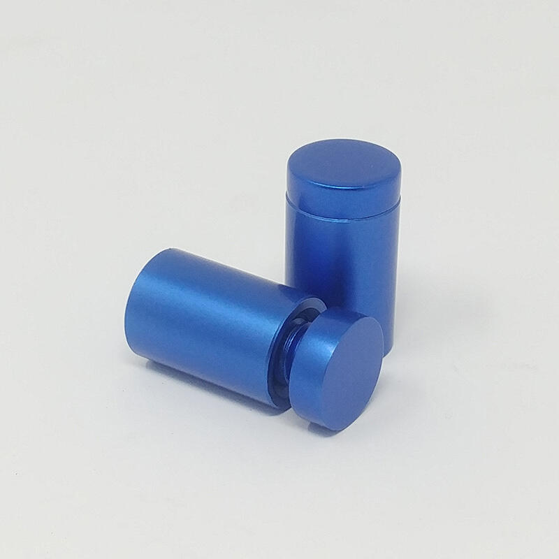 Blue Threaded Standoffs – ∅ 13mm (1/2″) Projection 19mm (3/4″)