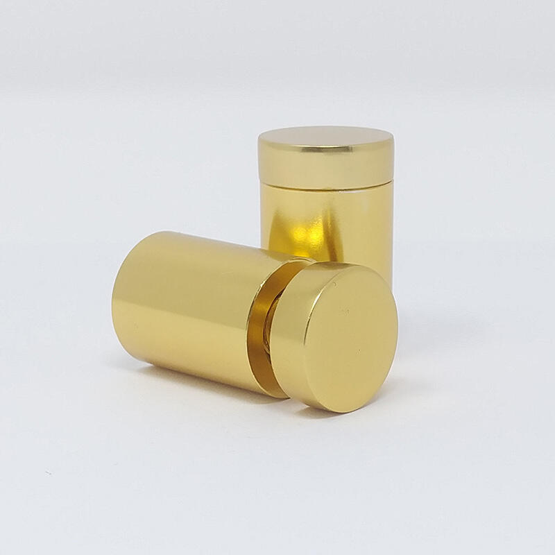 Golden Threaded Standoffs – ∅ 18.5mm (3/4″) Projection 25mm (1″) 