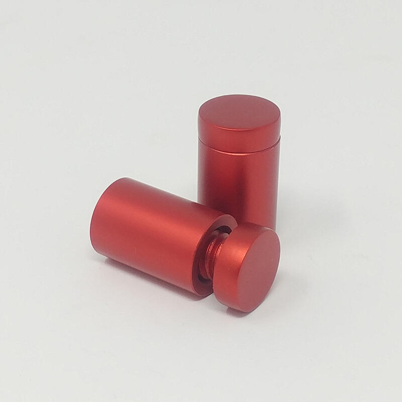 Red Threaded Standoffs – ∅ 13mm (1/2″) Projection 19mm (3/4″)