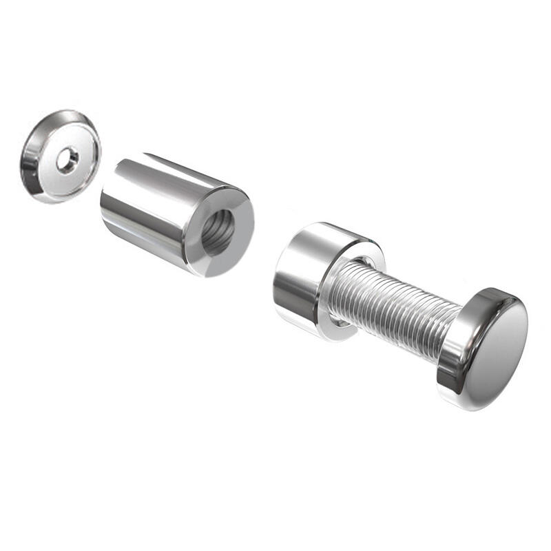 Double Panel Standoffs with plate – ∅ 18,5mm (3/4″) Projection 25mm (1″)