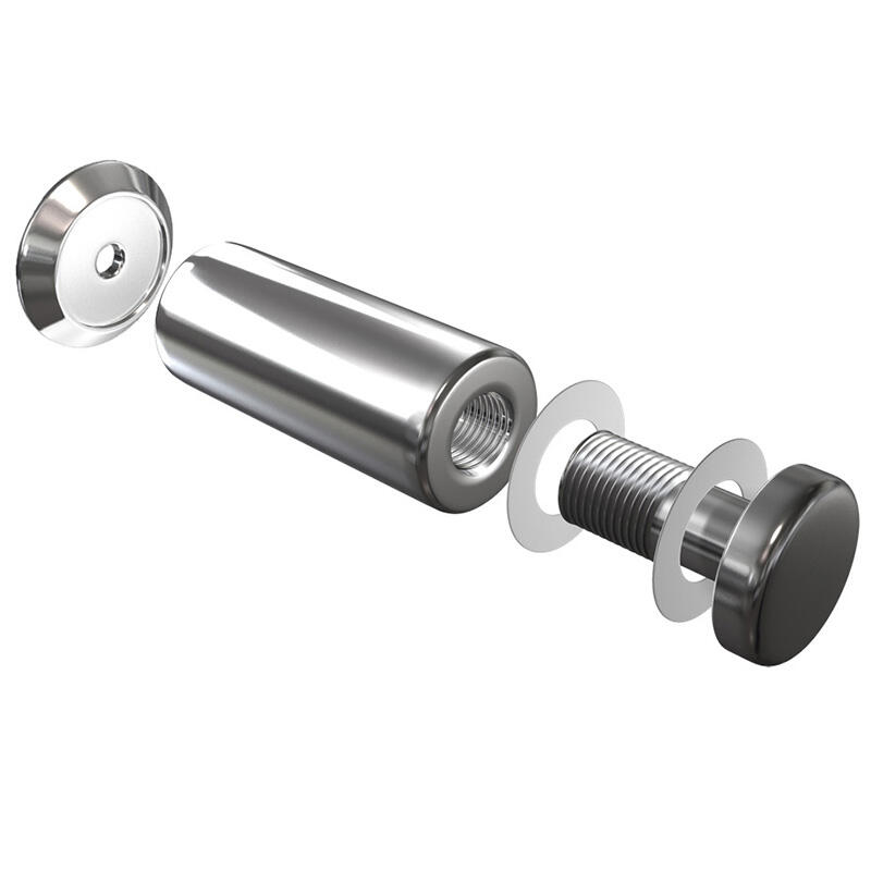  Threaded Standoffs with plate – ∅ 19mm (3/4″) Projection 49mm (2″)